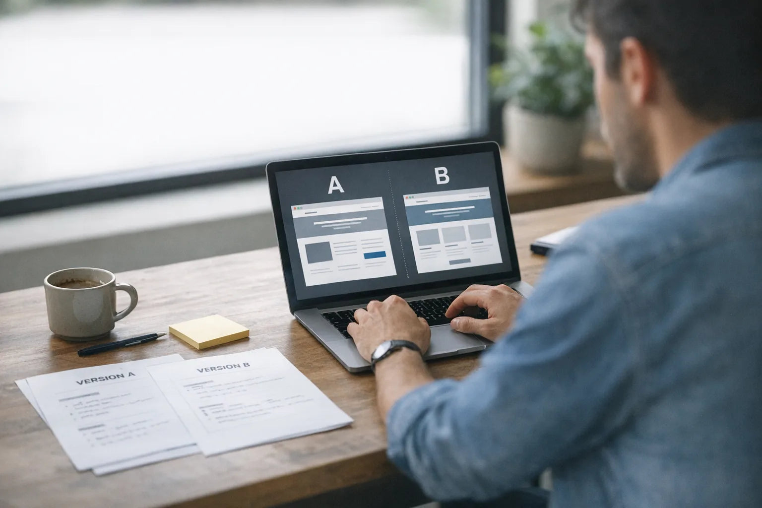 How to run an A/B test?